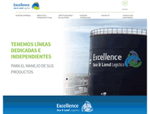 Tablet Screenshot of excellencesll.com